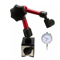 Relógio Comparador 0.01mm + Base Magnética Hidráulica