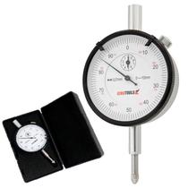 Relógio Comparador 0-10mm Graduação 0,01mm Mostrador Continuo KINGTOOLS