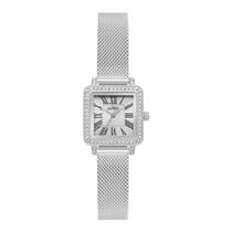 Relógio Condor Co2035obi/4k Quadradinho Mesh Esteira Feminin Prateado Pedras Relógio Condor Co2035obi/4k Quadradinho Mesh Esteira Feminin Prateado Pedras