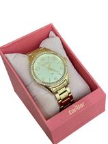 Relógio Condor com pedrarias Brancas CO2035NWW4X 39MM Relógio Condor com pedrarias Brancas CO2035NWW4X 39MM