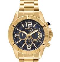 Relógio Condor cronógrafo aço dourado COVD34AI/4A
