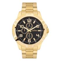 Relógio Condor Cronógrafo Pulseira E Caixa Em Aço Inox