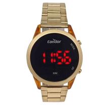 Relógio Condor Digital LED Dourado Feminino COJHS31BAI/8S-2 Relógio Condor Digital LED Dourado Feminino COJHS31BAI/8S-2