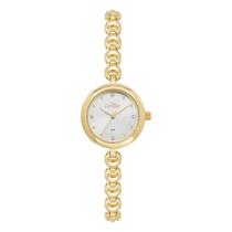 Relógio Condor Feminino Analógico Dourado Pulseira Corrente Cristais 27mm CO2035NZT5K Relógio Condor Feminino Analógico Dourado Pulseira Corrente Cristais 27mm CO2035NZT5K