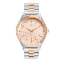 Relógio Condor Feminino Bracelete Bicolor Relógio Condor Feminino Bracelete Bicolor