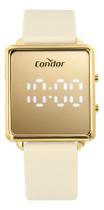 Relógio Condor Feminino Digital Dourado - Comd1202aju/5x