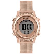 Relógio CONDOR feminino digital rosê COT052AA/4J