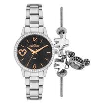 Relógio Condor Feminino Disney Mickey Prata CO2035NTC/K4P