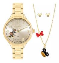 Relógio Condor Feminino Dourado Minnie Co2035nnt/k4j