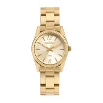 Relógio Condor Feminino Dourado - Pulseira Aço - 5 Atm