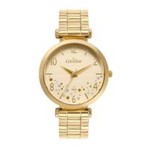 Relógio Condor Feminino Elegante Dourado - CO2036MVP/4D