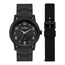 Relógio Condor Feminino Fast Fashion Preto CO2035MUZ/T8P
