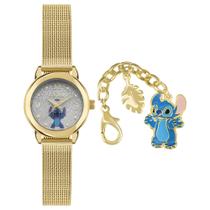 Relógio Condor Feminino Kit Stitch Analógico Dourado 2,5 cm CO2035NXFK4K Relógio Condor Feminino Kit Stitch Analógico Dourado 2,5 cm CO2035NXFK4K