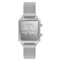 Relógio Condor Feminino LED Prata COMD27AAA/4K
