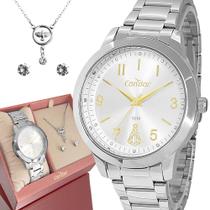 Relógio Condor Feminino Prata 1 Ano de Garantia Analógico Relógio Condor Feminino Prata 1 Ano de Garantia Analógico