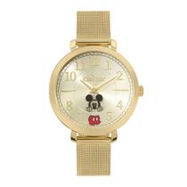 Relógio Condor Feminino Ref: Co2034aj/4x Mesh Dourado Mickey