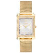 Relógio Condor Feminino Ref: Co2035ncp/4k Retangular Mesh Dourado Relógio Condor Feminino Ref: Co2035ncp/4k Retangular Mesh Dourado