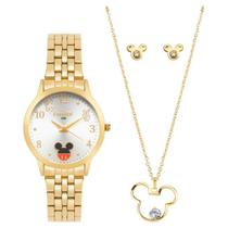 Relógio Condor Feminino Ref: Co2035nhe/ki4k Dourado Mickey + Semijoia