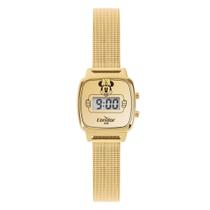 Relógio Condor Feminino Ref: Cofs365ab/4d Mesh Retangular Digital Minnie Dourado Relógio Condor Feminino Ref: Cofs365ab/4d Mesh Retangular Digital Minnie Dourado