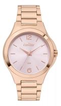 Relógio Condor Feminino - Rosê com Mostrador Rosa