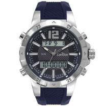 Relógio CONDOR masculino anadigi azul COBJK657AH/5A