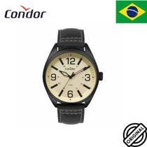 Relógio Condor Masculino Couro Analogico Barato Co2035mpe/2d