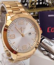 Relógio condor masculino dourado copc32cc/k4k