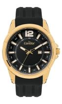 Relógio condor masculino dourado silicone co2115mvy/5p