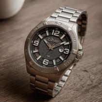 Relógio Condor Masculino Grande CO2115UY/3C Prata Garantia Presente