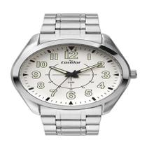 Relógio Condor Masculino Militar Prata Kit COPC21JES/K4K Relógio Condor Masculino Militar Prata Kit COPC21JES/K4K