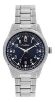 Relógio Condor Masculino Prata Fundo Azul Co2036kwds/4a