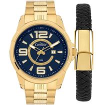 Relógio Condor Masculino Speed Dourado Com Pulseira CO2115MVZ/K4A