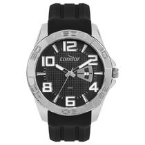 Relogio Condor Speed Masculino Pulseira Silicone Preto