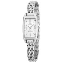 Relógio Cosmos Feminino Ref: Os29580q Bracelete Retangular Prateado