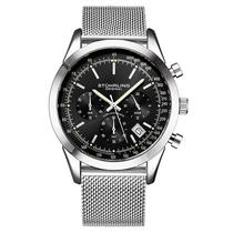 Relógio Cronógrafo de Quartzo com Taquímetro - 44mm