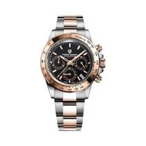 Relógio Cronógrafo Esportivo Masculino PAGANI DESIGN 2025 Automático Com Data, Quartzo, Cristal De