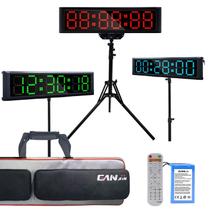 Relógio cronômetro de corrida GAN XIN com LED de 5" e controle remoto, tripé e bateria Relógio cronômetro de corrida GAN XIN com LED de 5" e controle remoto, tripé e bateria