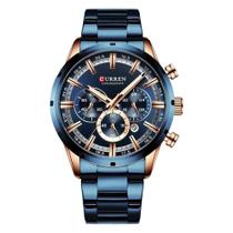 Relógio CURREN 8355 Masculino Quartz Aço Inoxdável