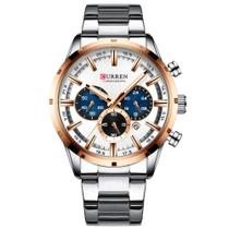 Relógio CURREN Sport Quartz Chronograph Stainless Steel Masculino Relógio CURREN Sport Quartz Chronograph Stainless Steel Masculino