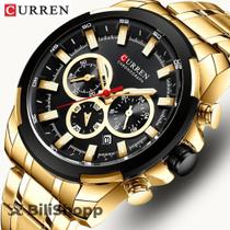 Relógio Curren Super Luxo Relógio Curren Super Luxo