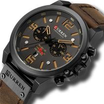 Relógio Curren Technos 8314 9620 para homens com caixa de 47 mm
