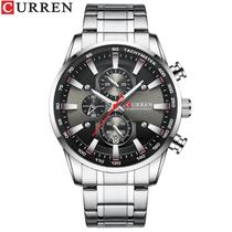 Relógio Curren Technos 8351 cronógrafo de quartzo à prova d'água Relógio Curren Technos 8351 cronógrafo de quartzo à prova d'água