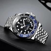 Relógio De Aço inoxidável Submariner Diver 100m Pagani Design Pd 1662