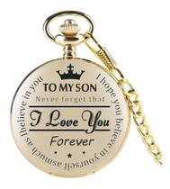 Relógio De Bolso Antigo Gold Estilo Peaky Blinders Vintage - Euro Importados Relógio De Bolso Antigo Gold Estilo Peaky Blinders Vintage - Euro Importados