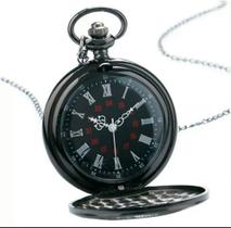 Relógio De Bolso Com Corrente Vintage Estojo Novo