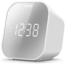 Relógio De Cabeceira Despertador Espelhado Philips Rádio FM