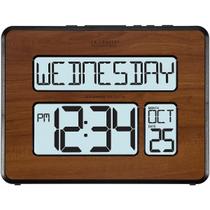 Relógio de calendário La Crosse Technology 513-1419BL-WA-INT Brown Relógio de calendário La Crosse Technology 513-1419BL-WA-INT Brown