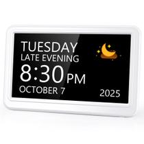 Relógio de calendário Raynic Date Clock Digital 12 Themes