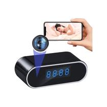 Relógio de câmera escondida HD 1080 Câmera de despertador WiFi Relógio de câmera escondida HD 1080 Câmera de despertador WiFi
