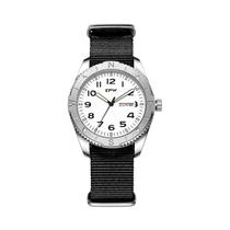 Relógio De Campo Com Movimento Quartz, Funções De Data E Dia, Bezel Rotativo Luminoso De 40mm, Relógio De Campo Com Movimento Quartz, Funções De Data E Dia, Bezel Rotativo Luminoso De 40mm,